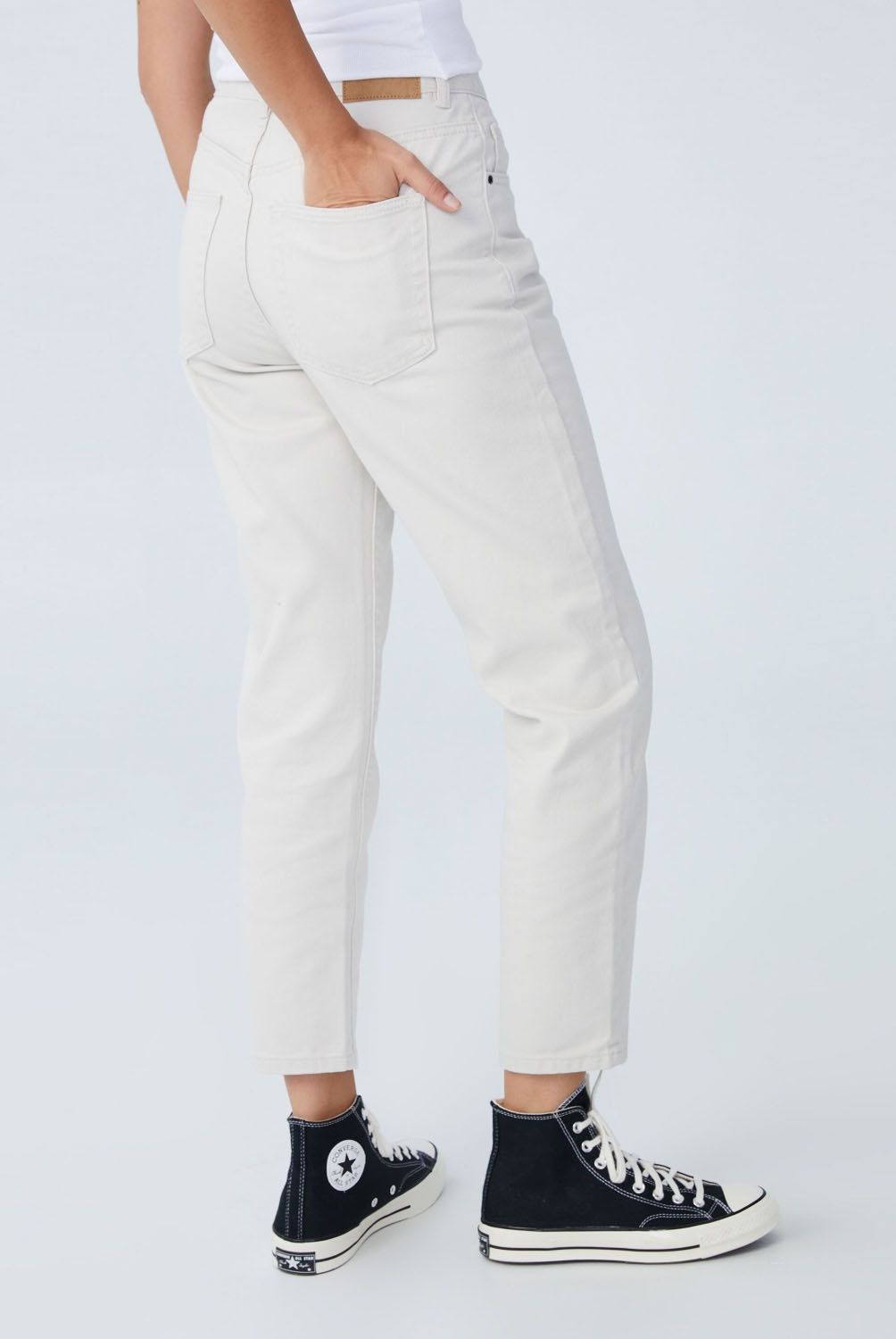 COTTON ON - Jeans Mom Tiro Alto Mujer Cotton On
