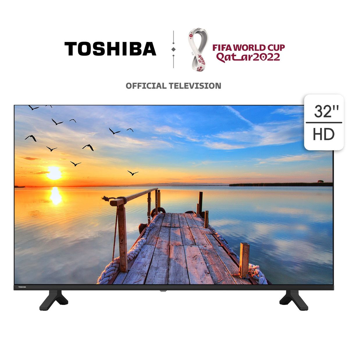 TOSHIBA - Smart TV LED Televisor 32" 32V35Kb HD Toshiba
