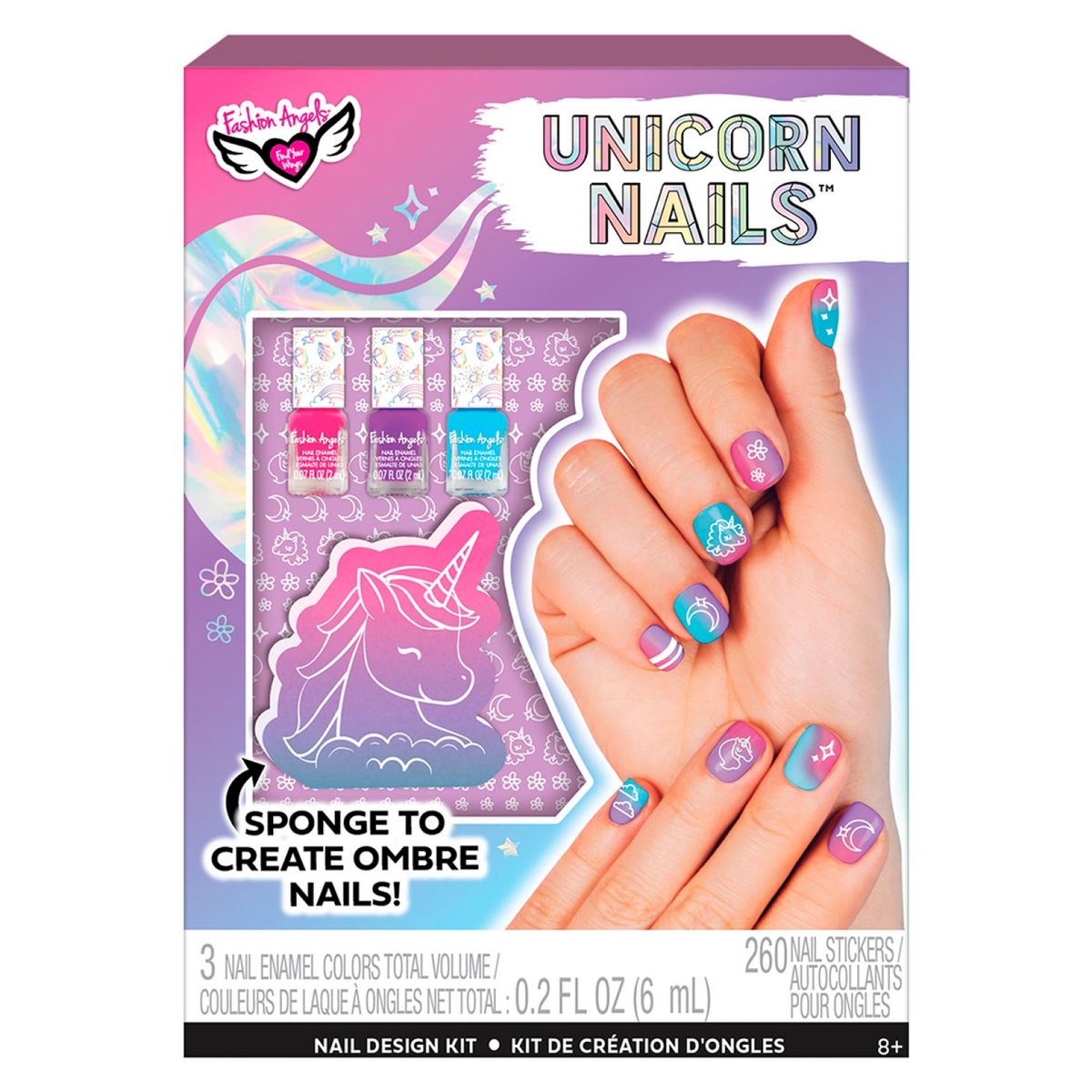 FASHION - Angels Diseño Uñas De Unicornio Fashion