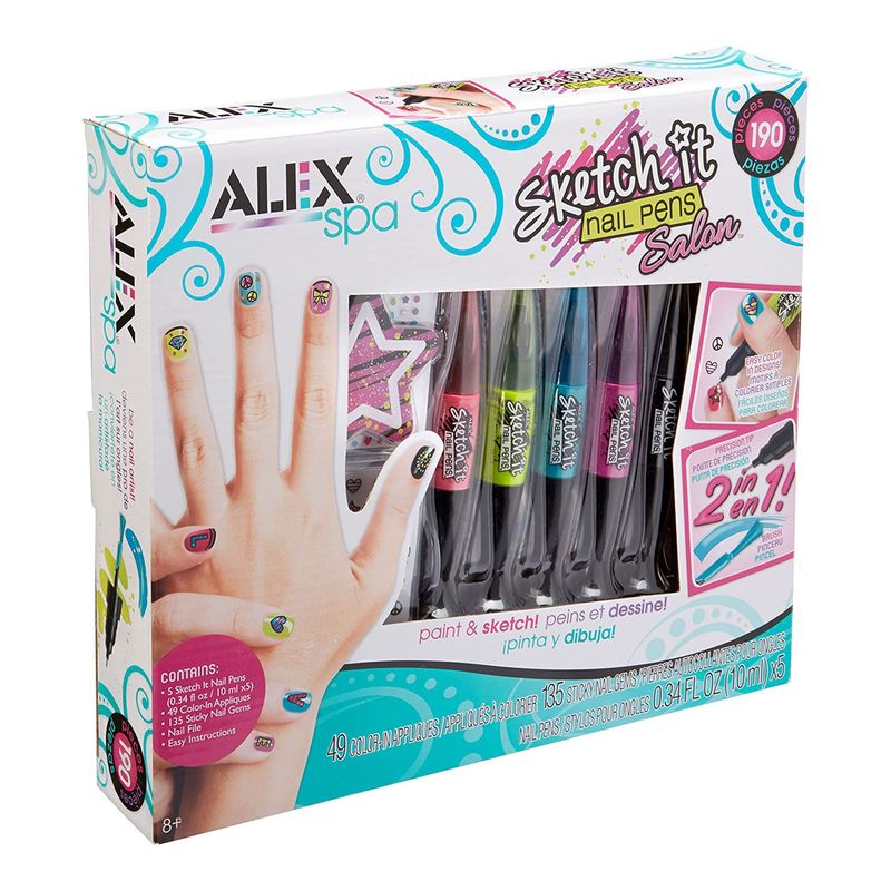 ALEX - Toys Set Salón Para Pintar Uñas Alex