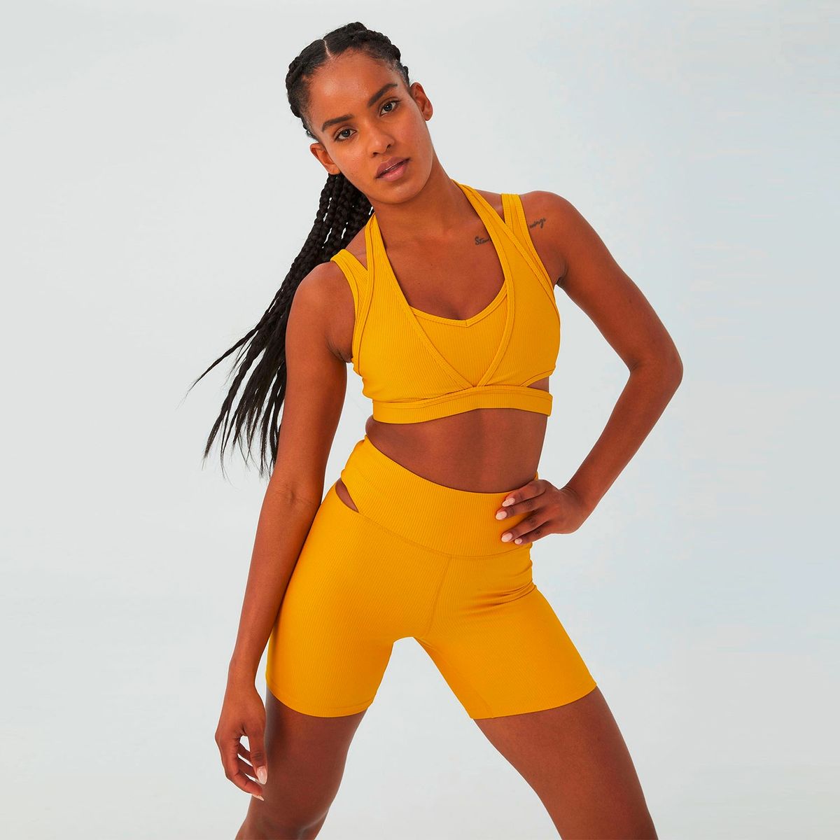 COTTON ON - Peto Deportivo Rib Cut Out Mujer Cotton On