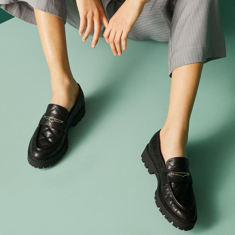 ALDO - Mocasín Mujer Cuero Negro Aldo