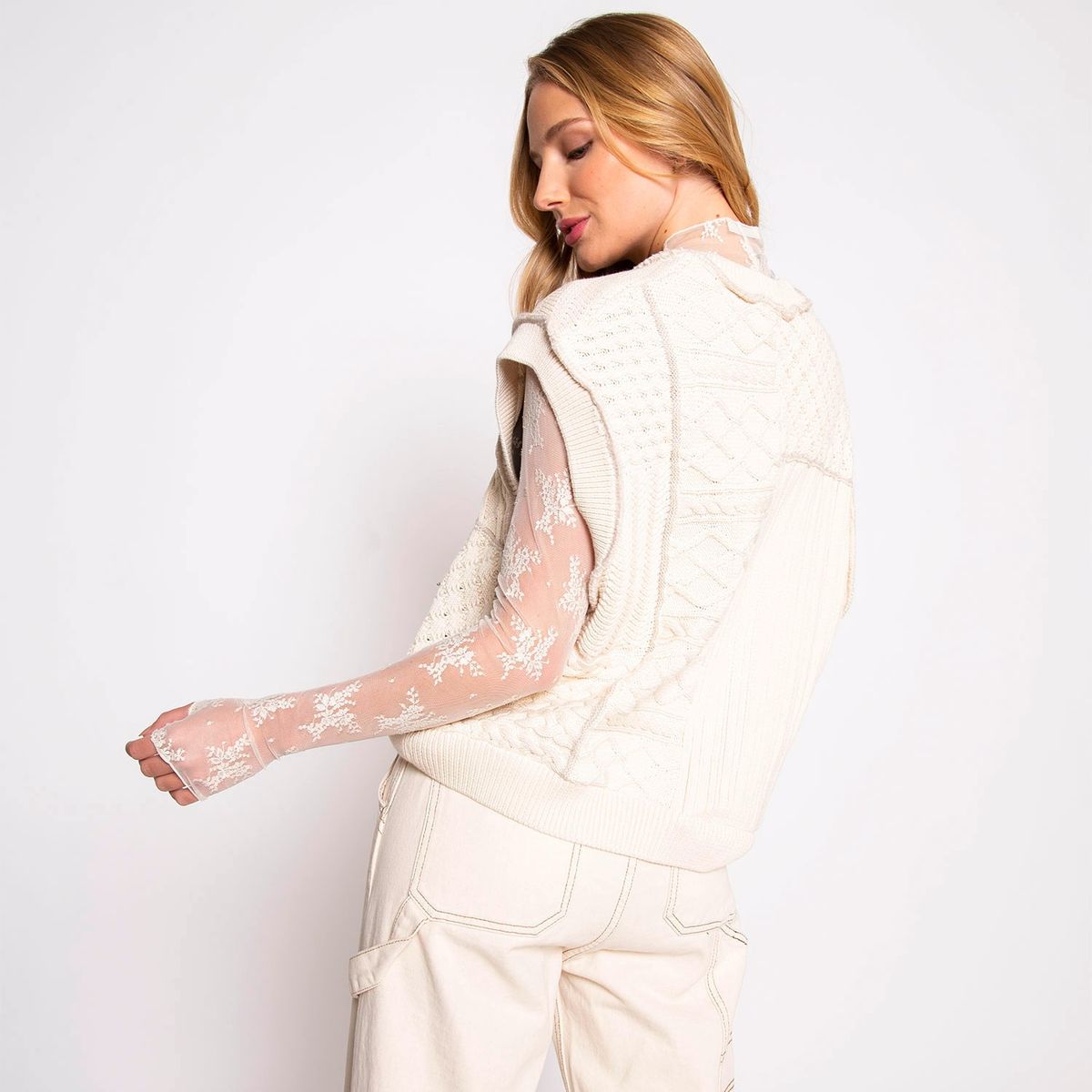 FREE PEOPLE - Free People Sweater Vest Mujer