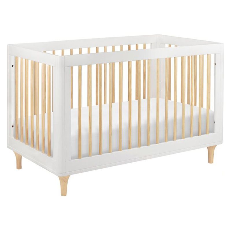 REMATIME - Cuna 3 en 1 Lolly Blanca con Madera Rematime