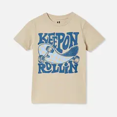 COTTON ON - Polera Algodón Manga Corta Niño