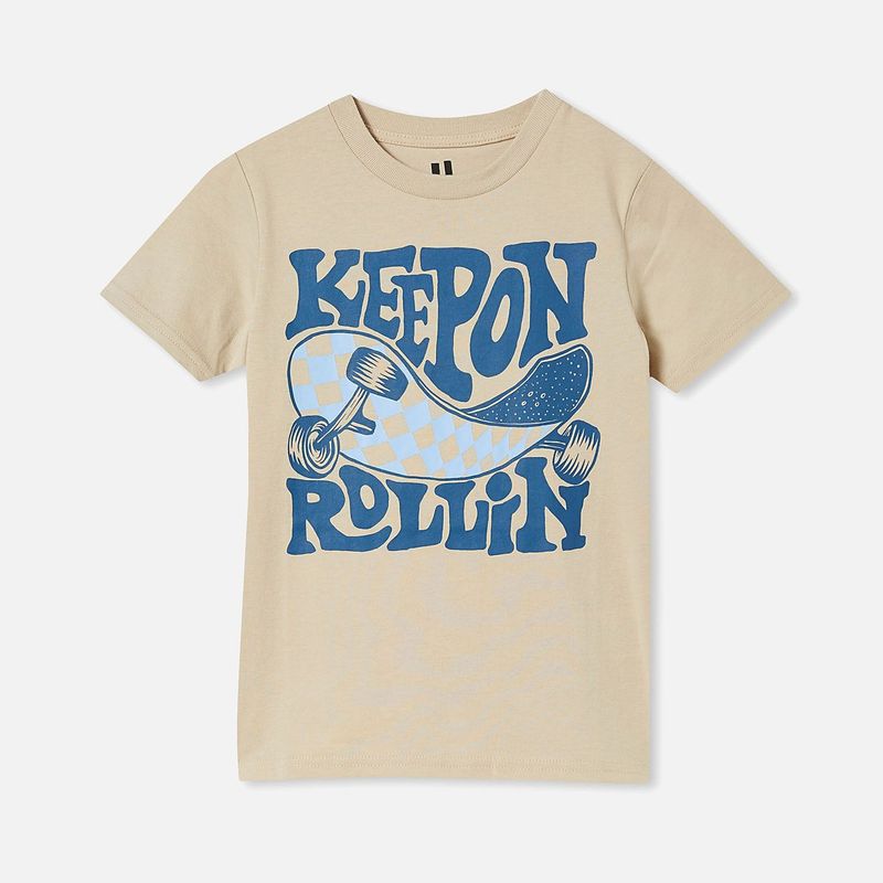 COTTON ON - Polera Algodón Manga Corta Niño Cotton On