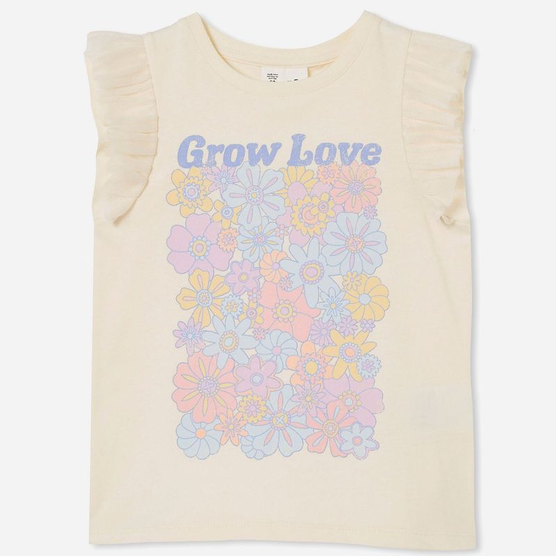 COTTON ON - Polera Algodón Niña Cotton On
