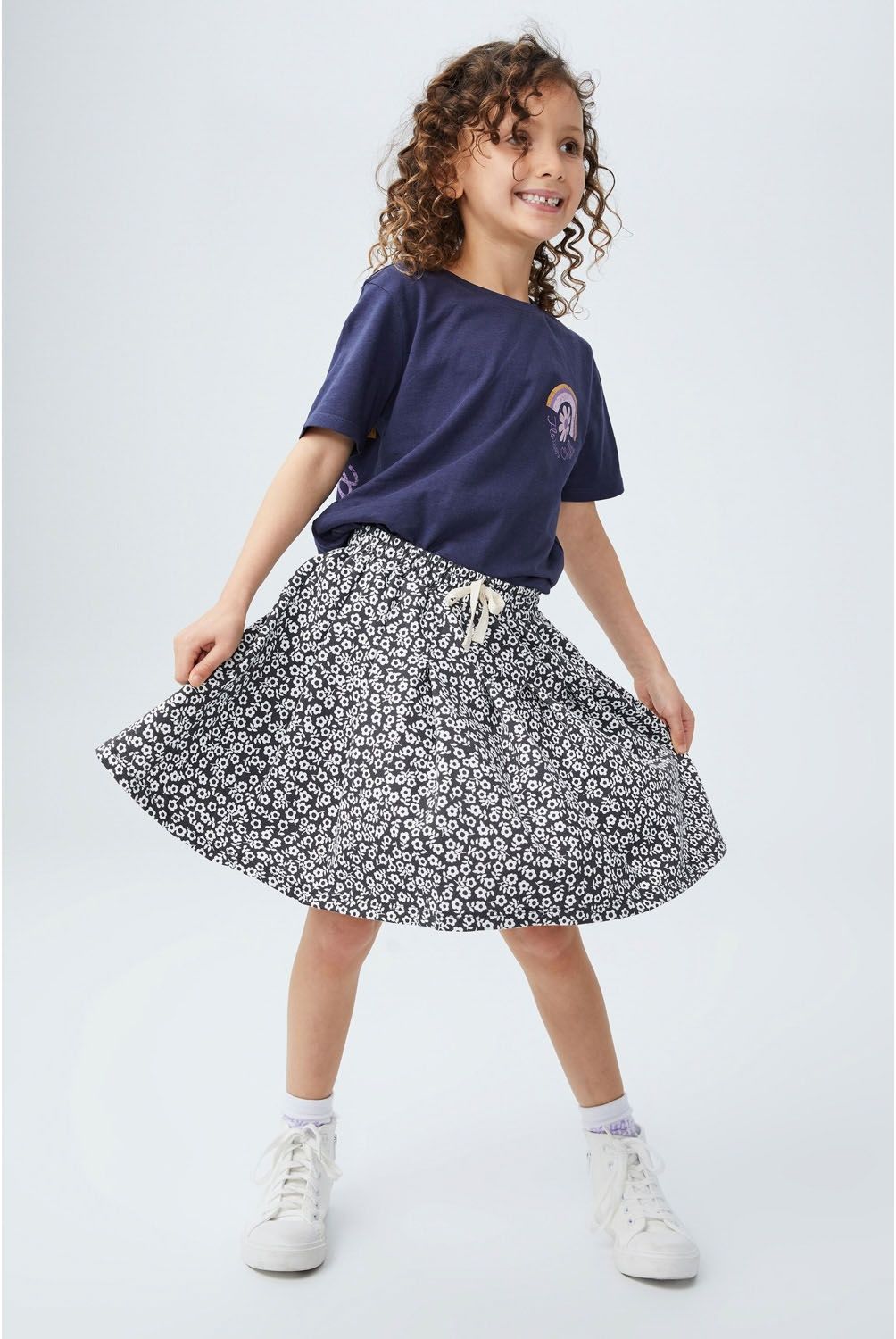 COTTON ON - Falda Algodón Niña Cotton On