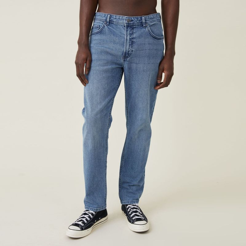 COTTON ON - Jeans Slim Straight Hombre Cotton On
