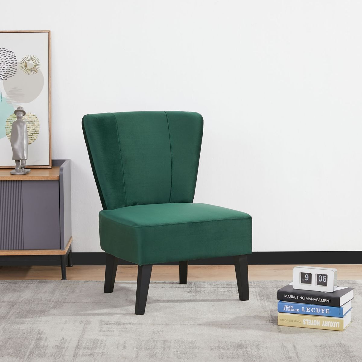FMFURNITURE - Poltrona Grecia Verde FmFurniture