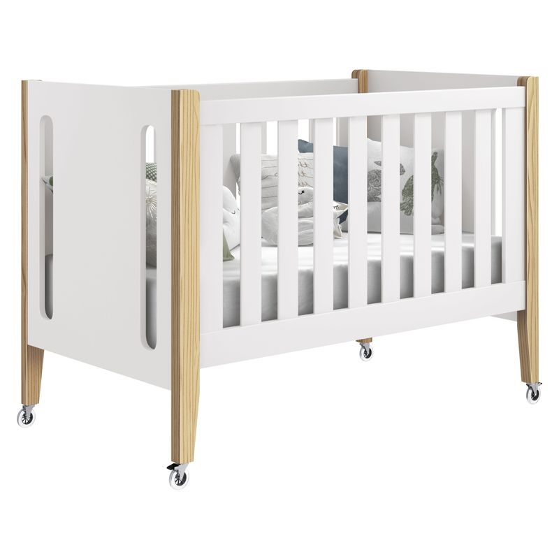 KIDSCOOL - Cuna 11265 Boom 3en1 Blanco Madera Kidscool
