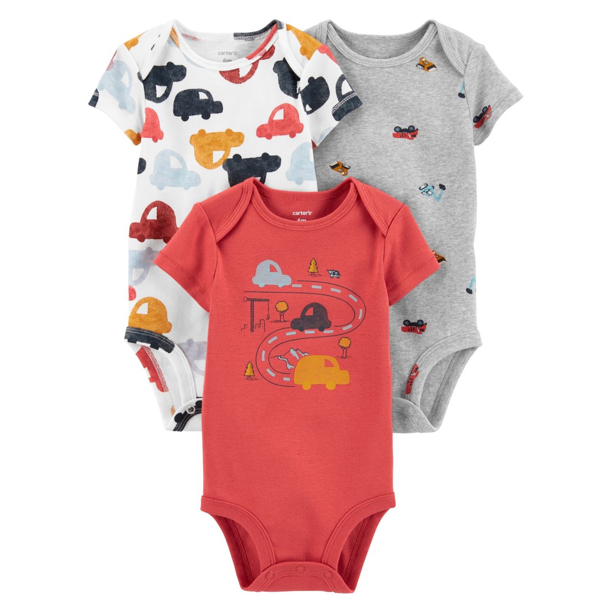 CARTER'S - Carter´s Pack de Bodys 3 Unidades estampados Bebé Niño