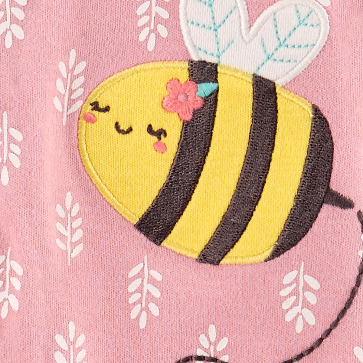 CARTER'S - Pijama Algodón Aplicación Abeja Bebé Niña Carter´s