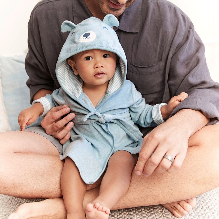 Bata Con Capucha Bebé Niño