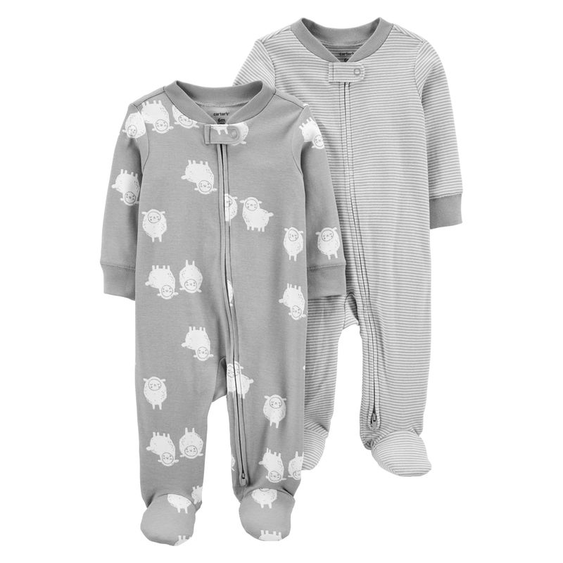 CARTER'S - Pijama Algodón Pack 2 Unidades Unisex Bebé Carter's