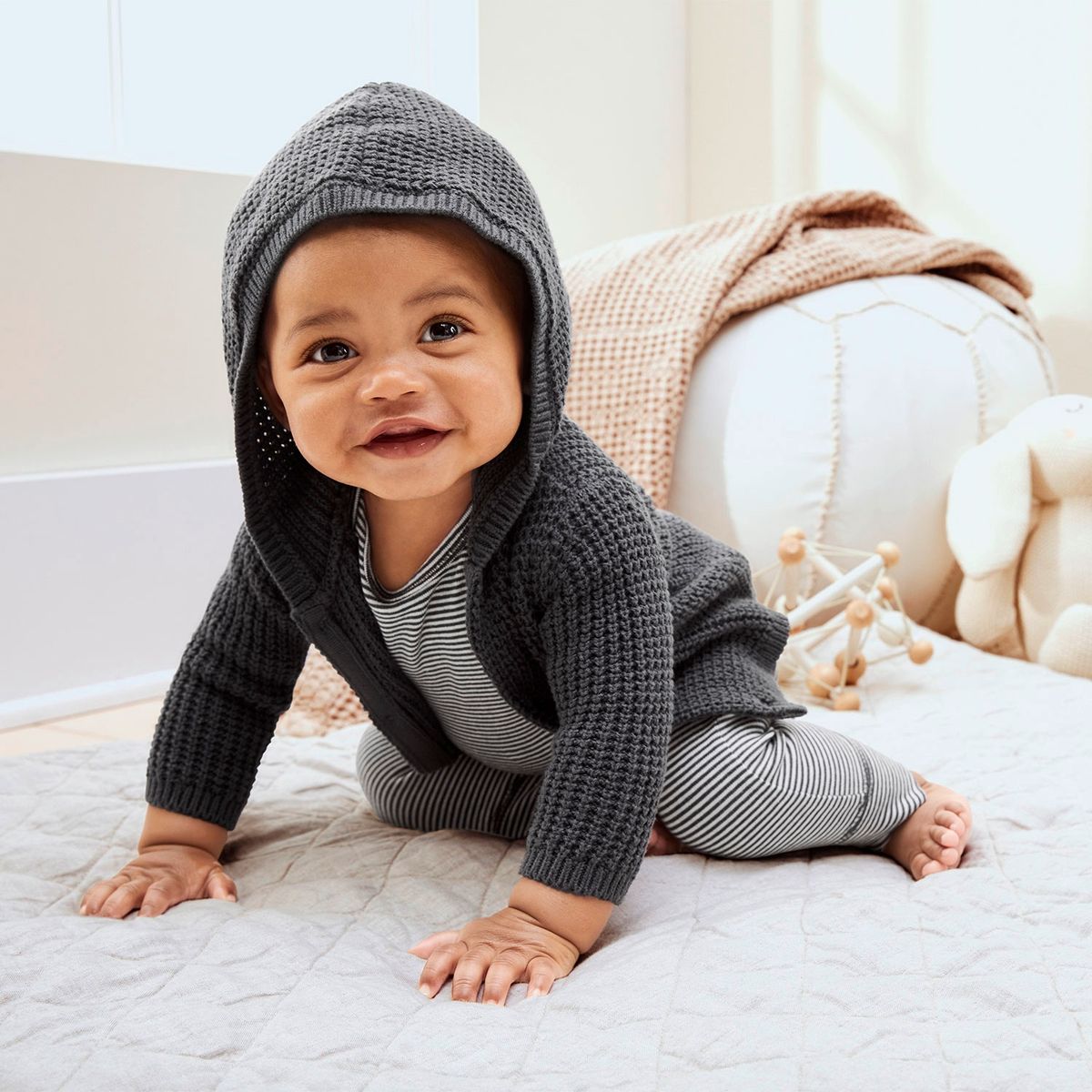 CARTER'S - Chaleco Con Capucha Bebé Niño Carter's