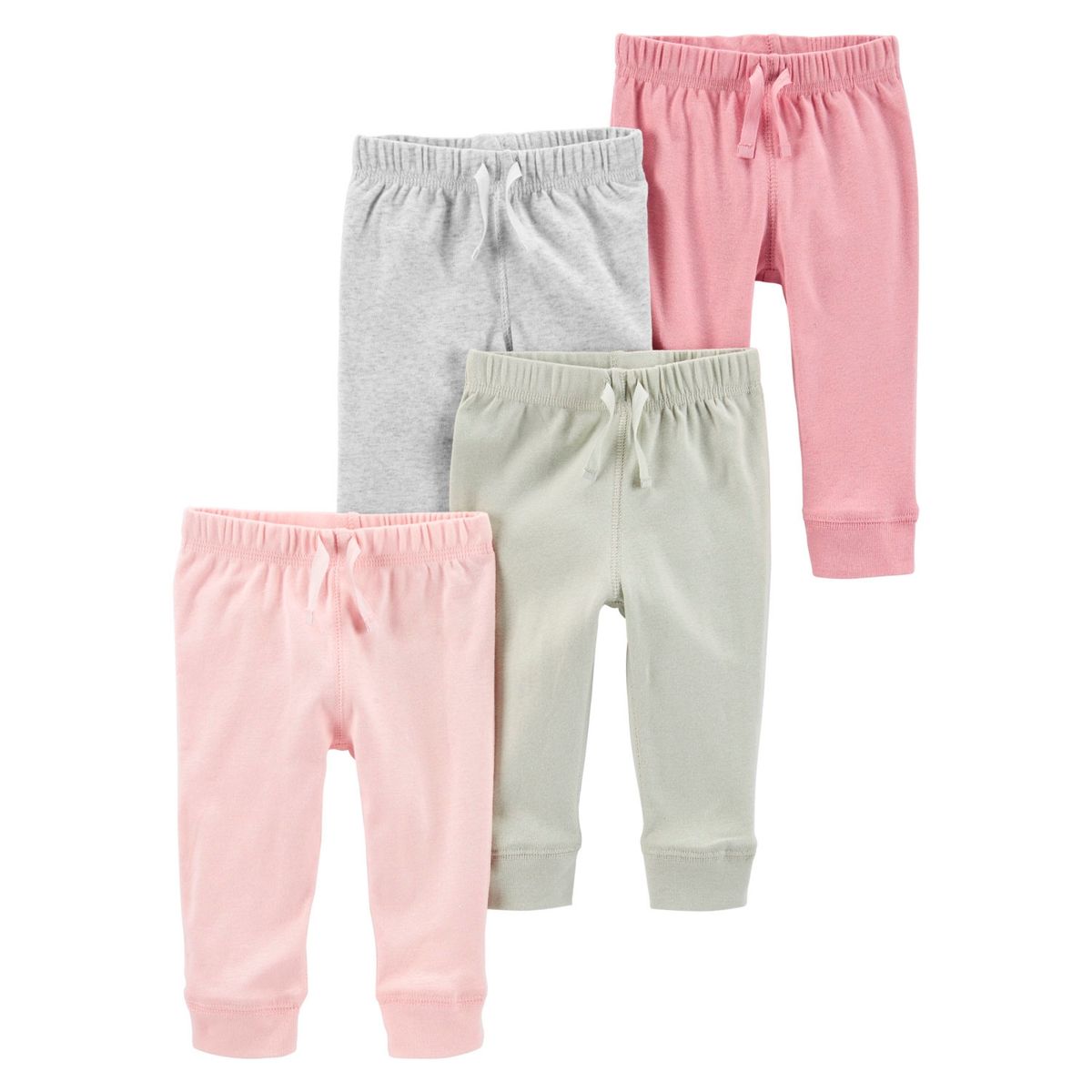 CARTER'S - Buzo Algodón Pack 4 Unidades Bebé Niña Carter's