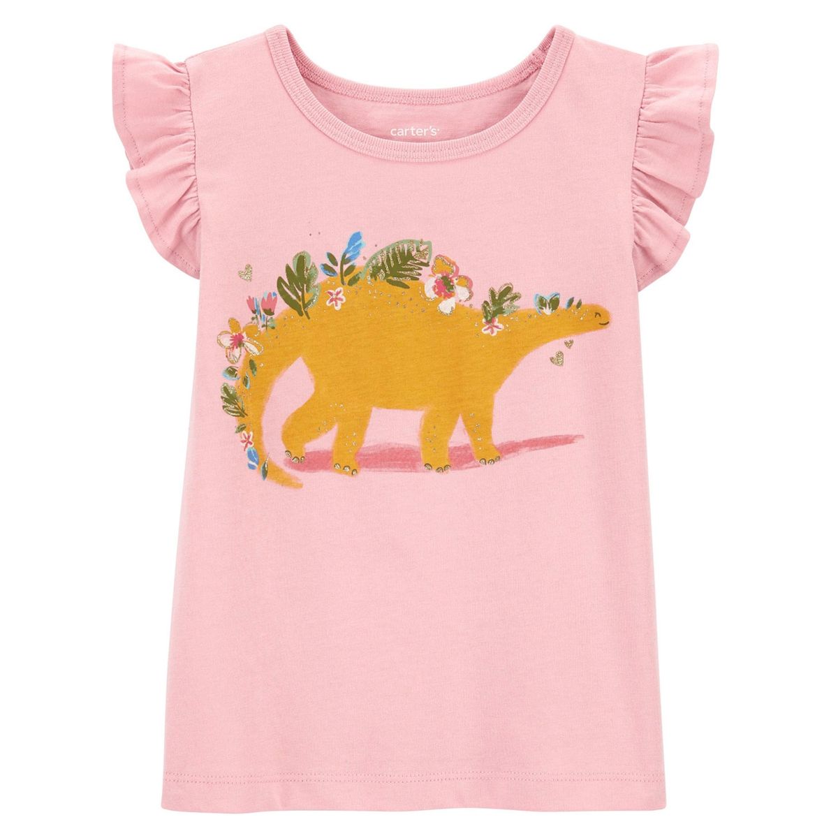 CARTER'S - Polera Algodón Dinosaurio Niña Carter's