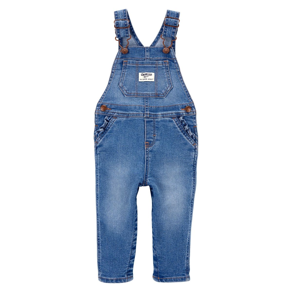 OSHKOSH - Jardinera Mezclilla Bebe Niña Oshkosh