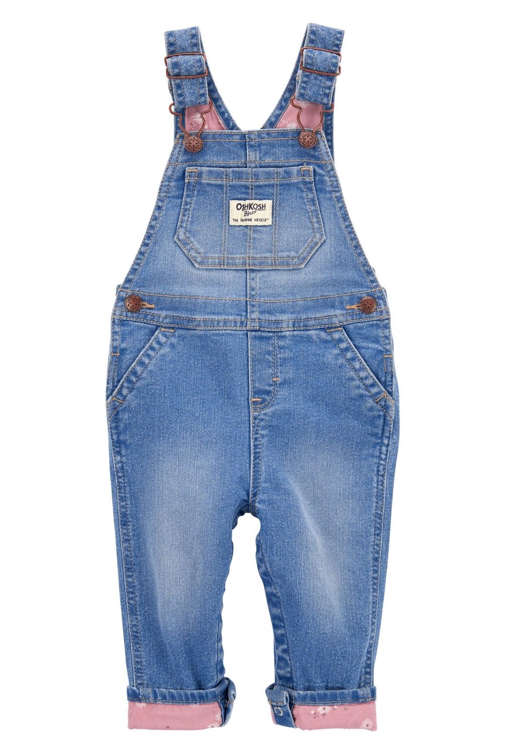 OSHKOSH - Jardinera Mezclilla Bebé Niña Oshkosh