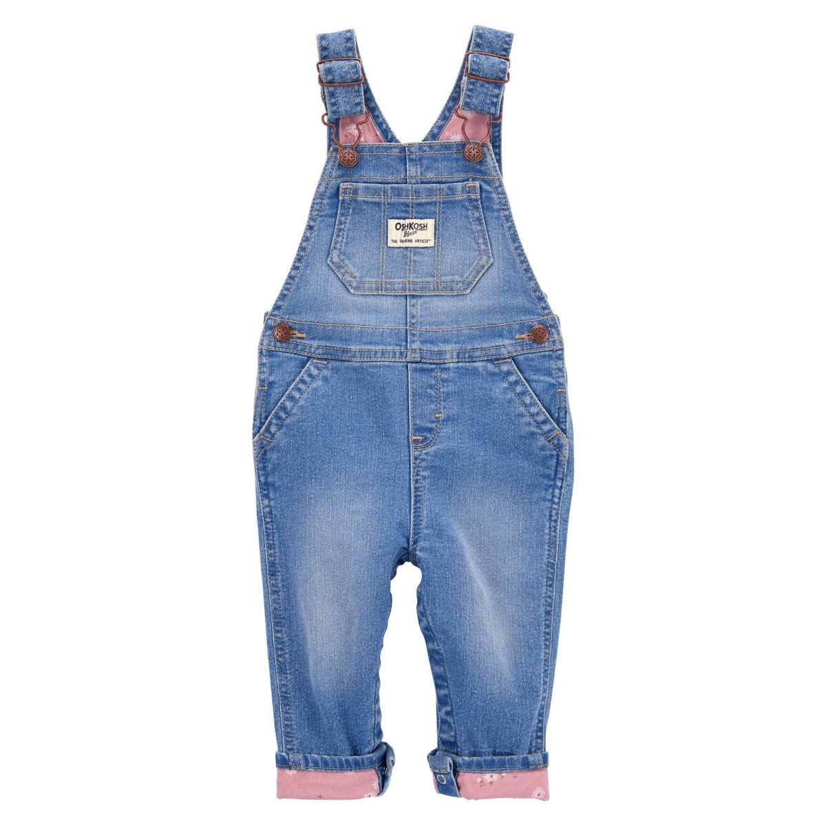 OSHKOSH - Jardinera Mezclilla Bebé Niña Oshkosh