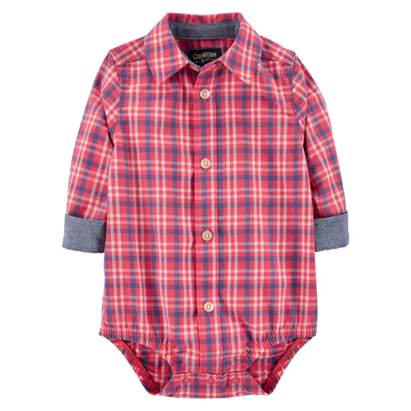 OSHKOSH Oshkosh Body Algodón Tipo Camisa Bebé Niño | falabella.com
