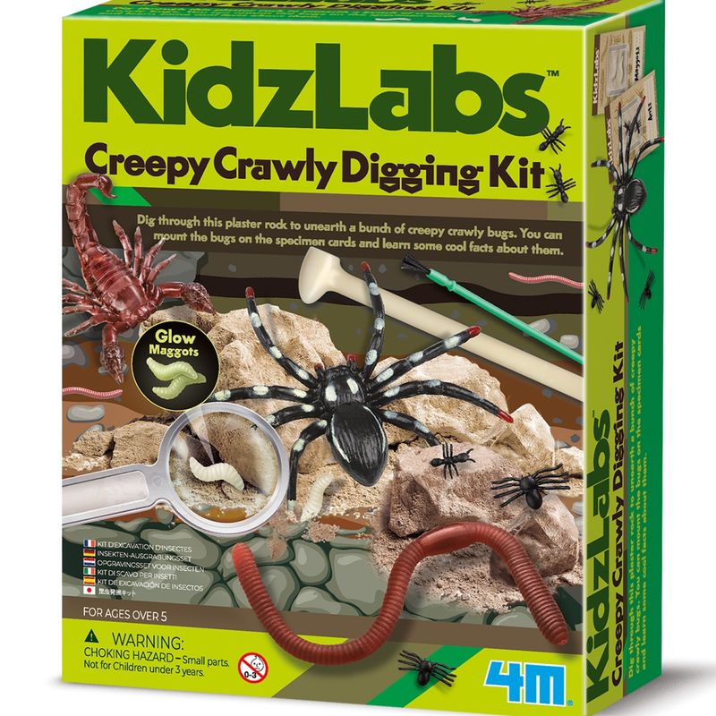 4M - Juego De Ciencias Para Niños Excava Bichos 4M