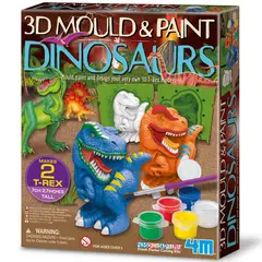 4M - Dinosaurio Moldea Y Pinta 3D Juego Educativo