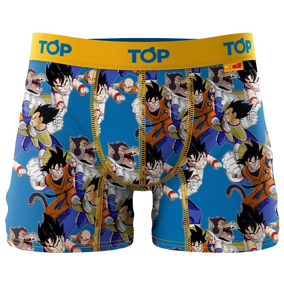 TOP - Pack 3 Bóxer Medio Dbz Top Goku Vs Vegeta