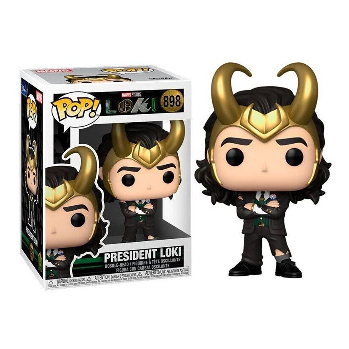 FUNKO - Funko Pop - Marvel - Presidente Loki 898