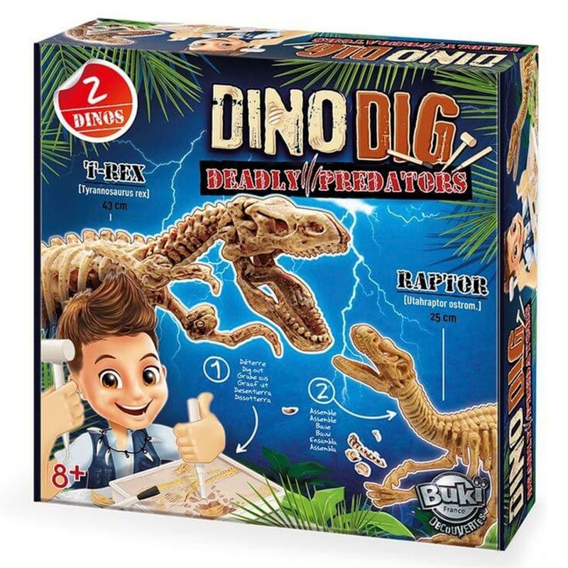 BUKI FRANCE - Buki France Excava Dinosaurios - Dino Dig