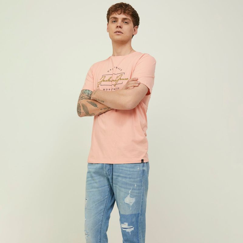 JACK&JONES - Jack&Jones Polera Manga Corta Hombre