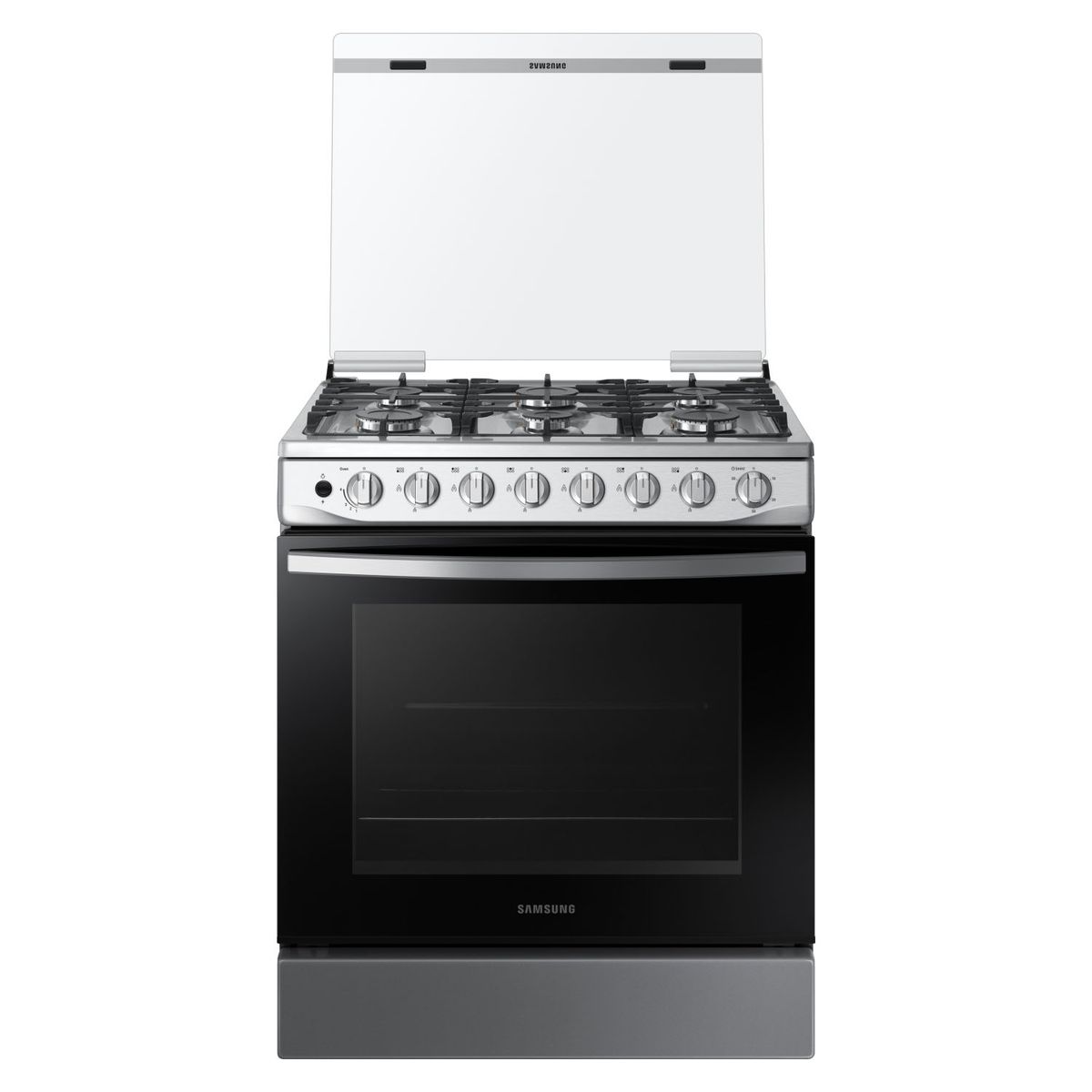 SAMSUNG - Cocina Gas Samsung 6 Quemadores NX52A5411CS/ZS Negro