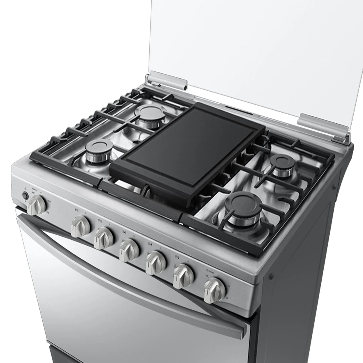 SAMSUNG Cocina 5 Quemadores Horno De 115 Lt Con Grill Gas Licuado