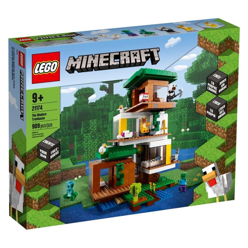 LEGO - Lego Minecraft La Casa Del Arbol Moderna