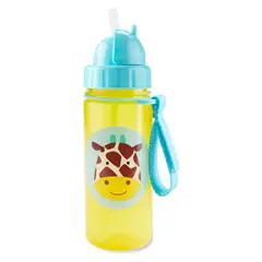 SKIP HOP - Zoo Straw Bottle Pp Giraffe 17,78X6,9X17,78