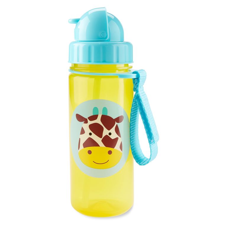 Zoo Straw Bottle Pp Giraffe 17,78X6,9X17,78