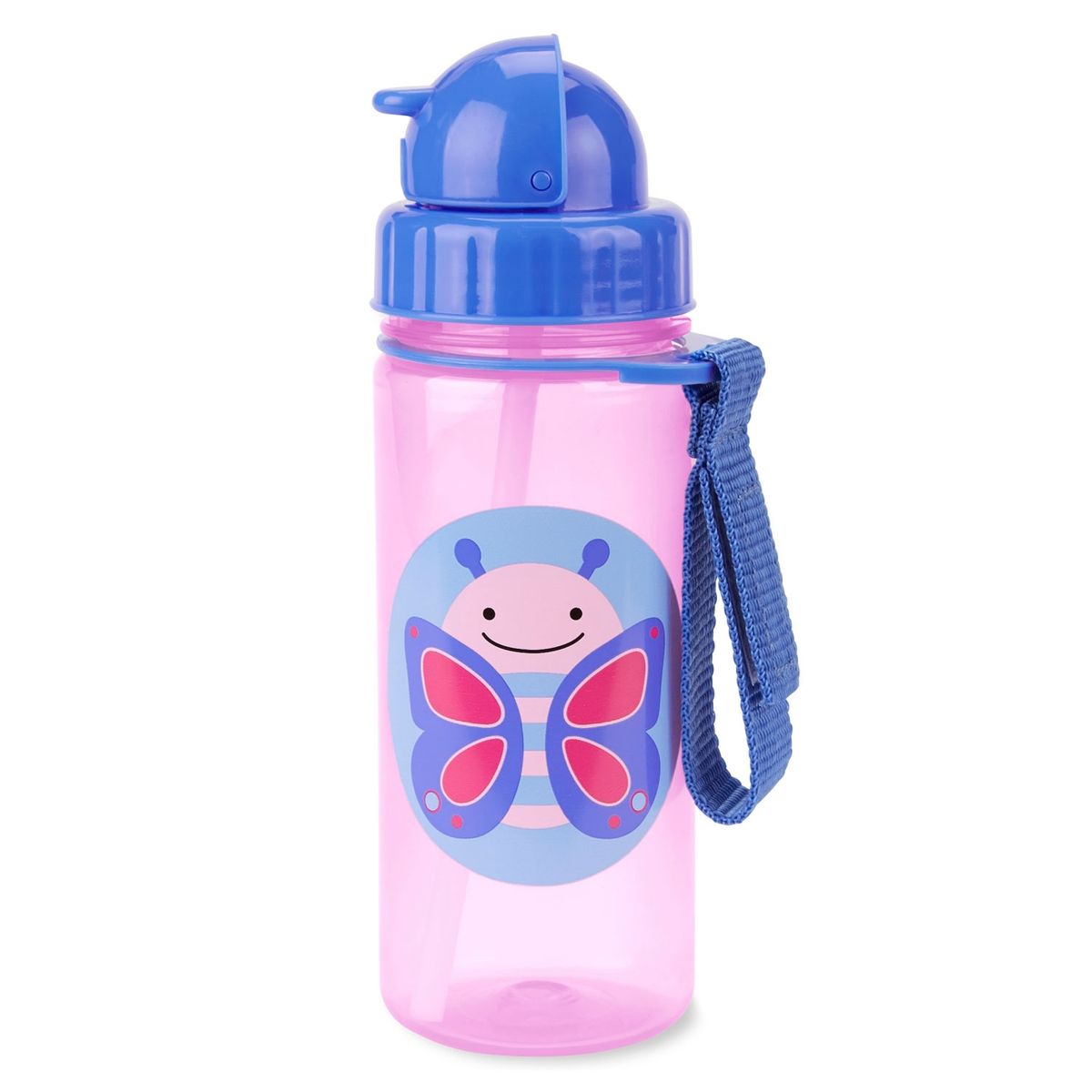SKIP HOP - Zoo Straw Bottle Pp Butterfly 17,78X6,9X17,78 Skip Hop