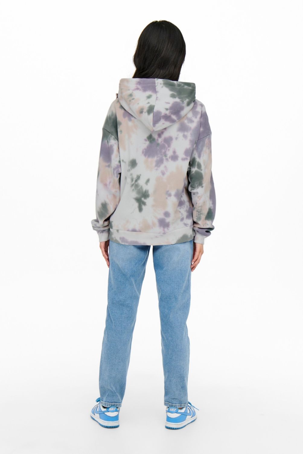 ONLY - Only Polerón Tie Dye Algodón Mujer