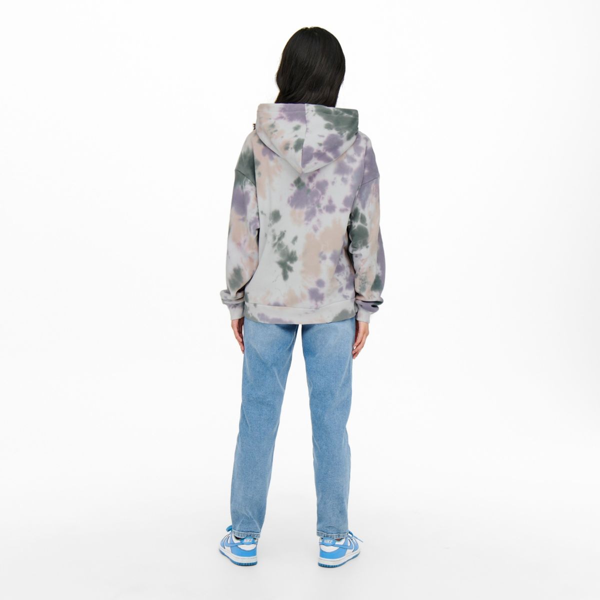 ONLY - Only Polerón Tie Dye Algodón Mujer