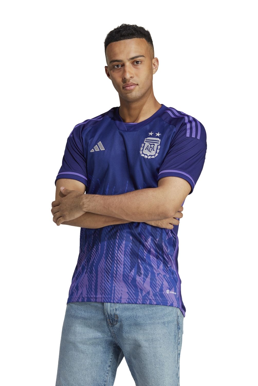 ADIDAS - Adidas Camiseta de Fútbol Argentina Visita Hombre