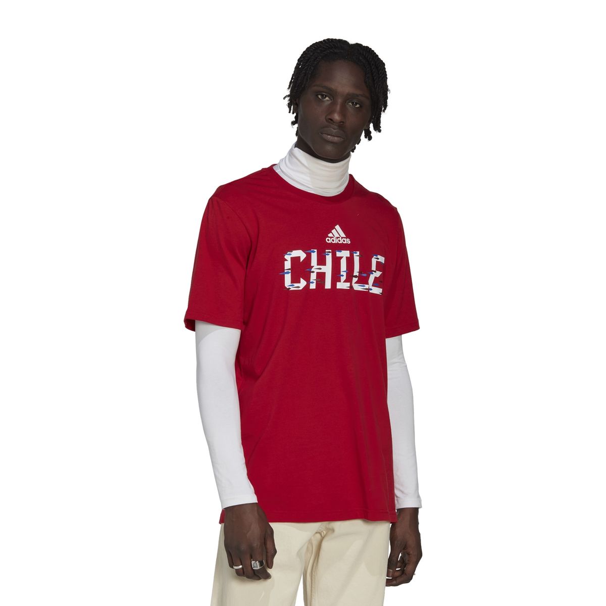 ADIDAS - Polera Chile Hombre Adidas