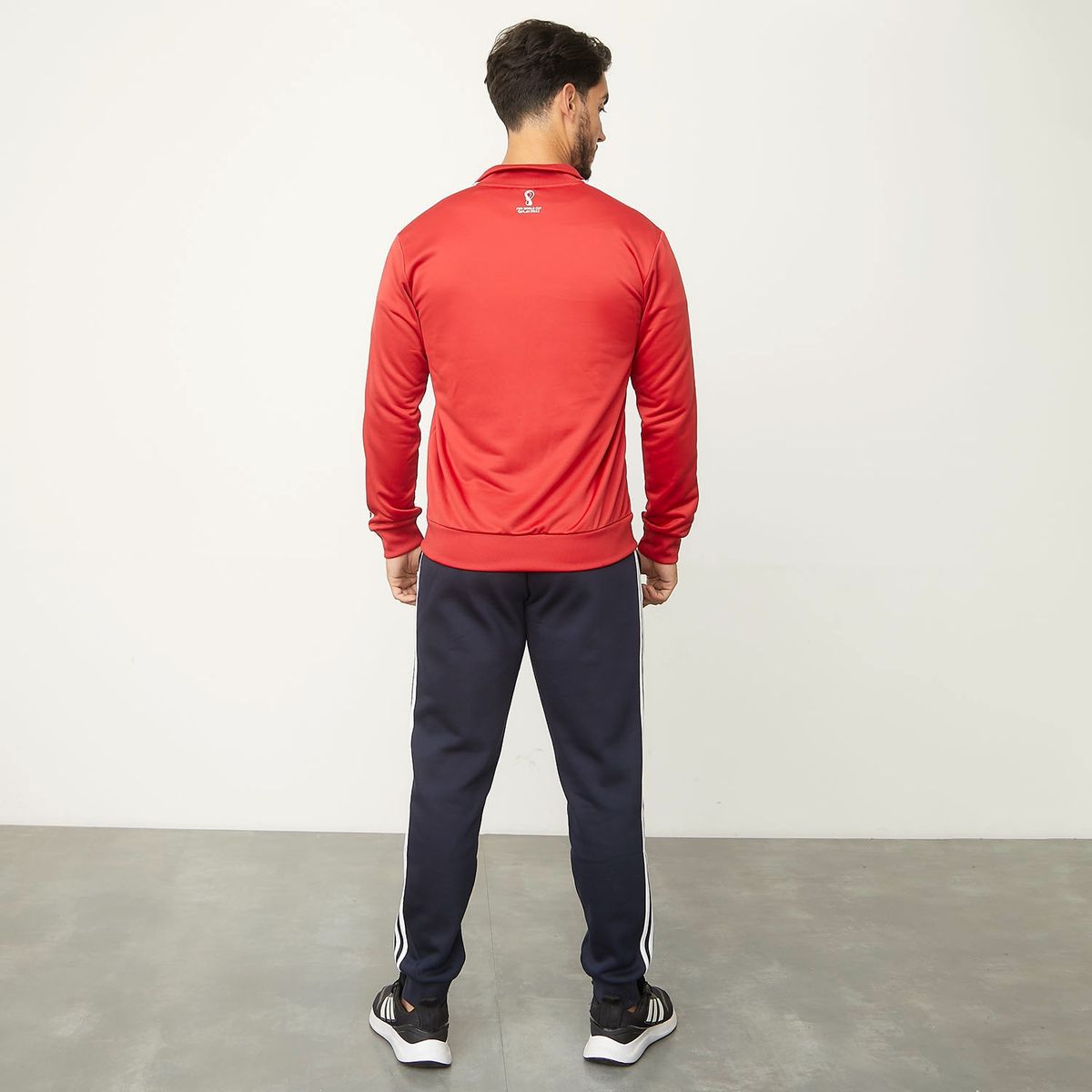 ADIDAS - Polerón Deportivo Con Cierre Chile Hombre Adidas