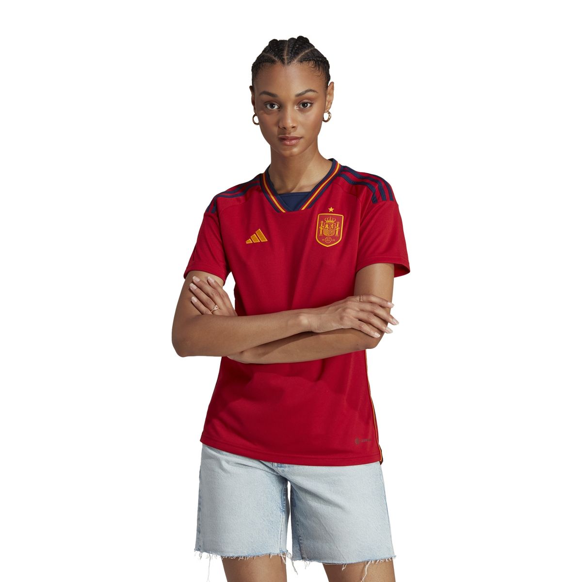 ADIDAS - Camiseta De Fútbol España Local  Mujer Adidas