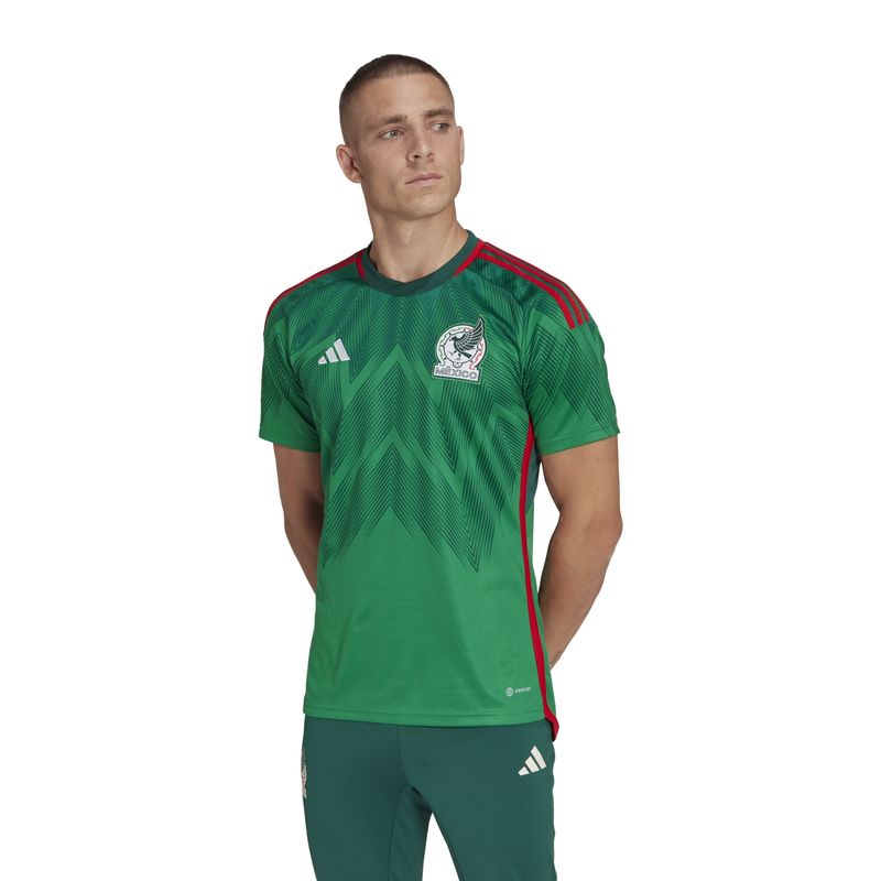 ADIDAS - Camiseta De Fútbol Mexico Local Hombre Adidas