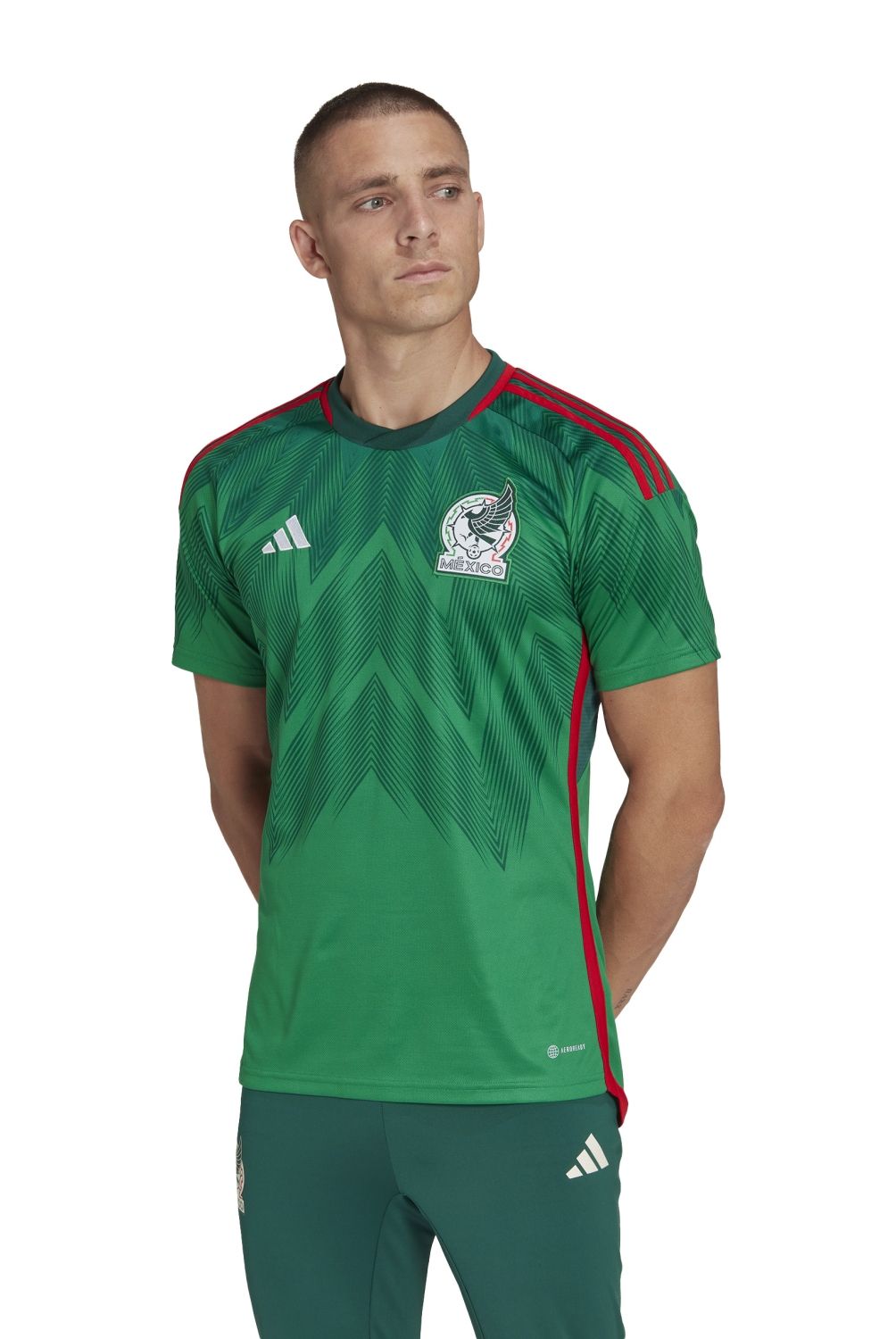 ADIDAS - Camiseta De Fútbol Mexico Local Hombre Adidas