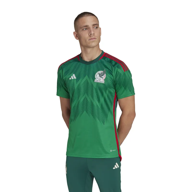 ADIDAS - Camiseta De Fútbol Mexico Local Hombre Adidas
