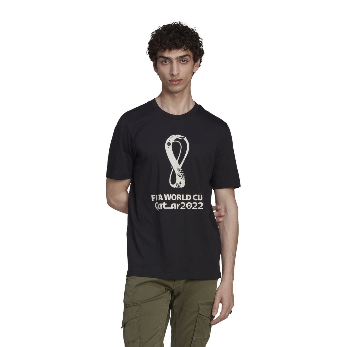 ADIDAS - Polera Deportiva Manga Corta Qatar Hombre Adidas