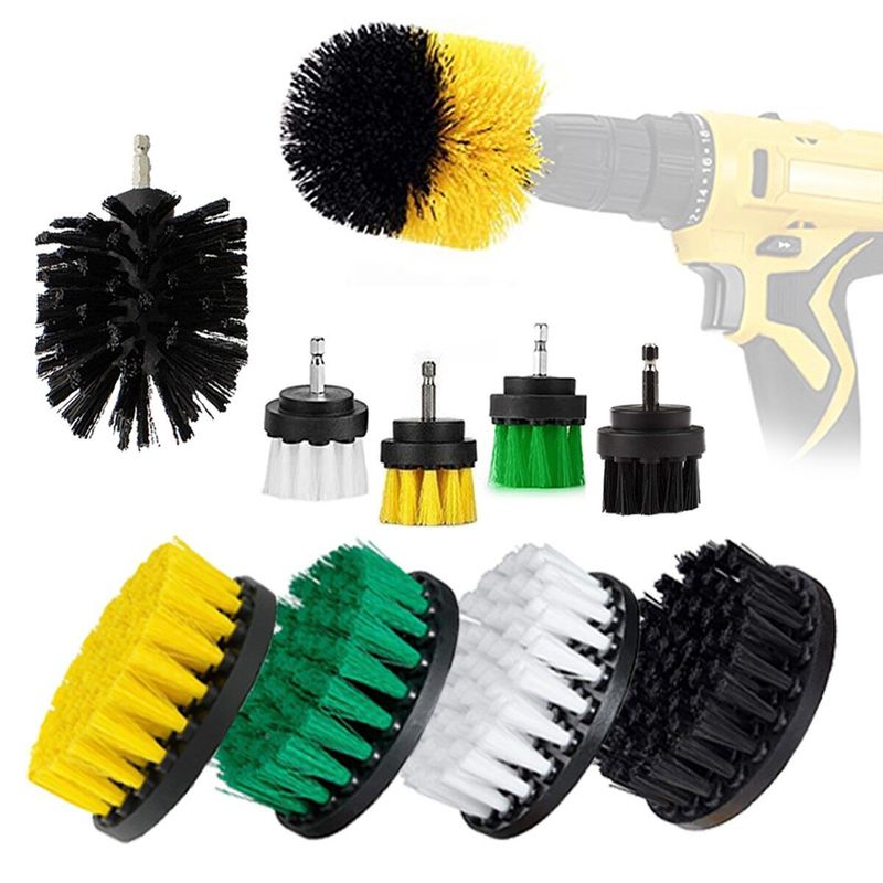 LINKON - Cepillos Limpieza Para Taladro Set 10 Auto Hogar