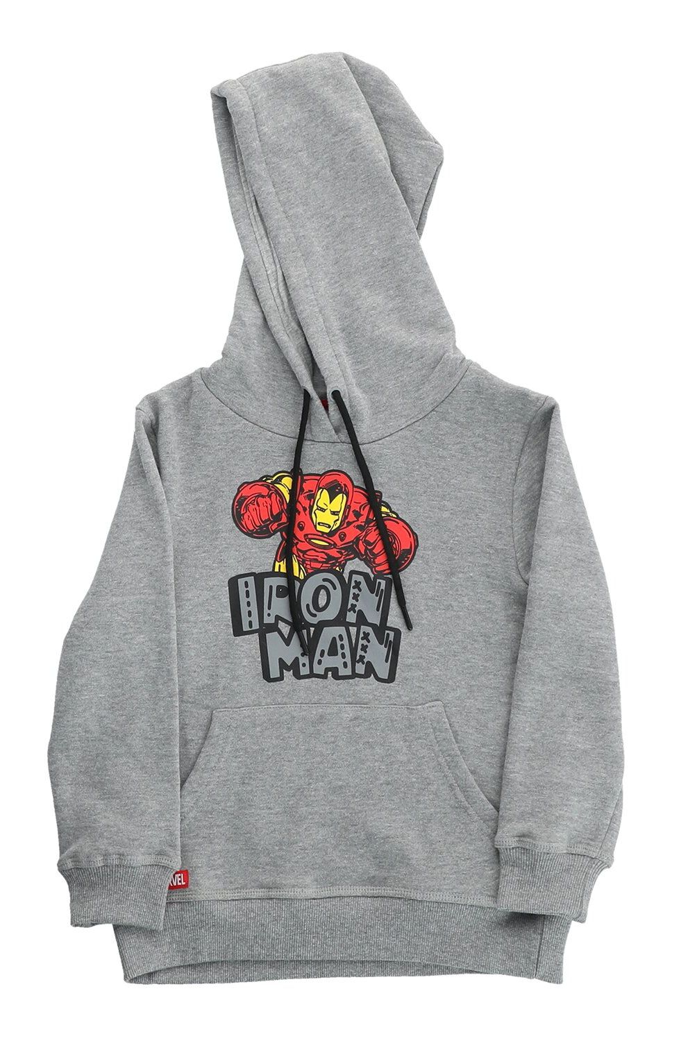 MARVEL - Poleron Niño Iron Man Strong Gris Marvel